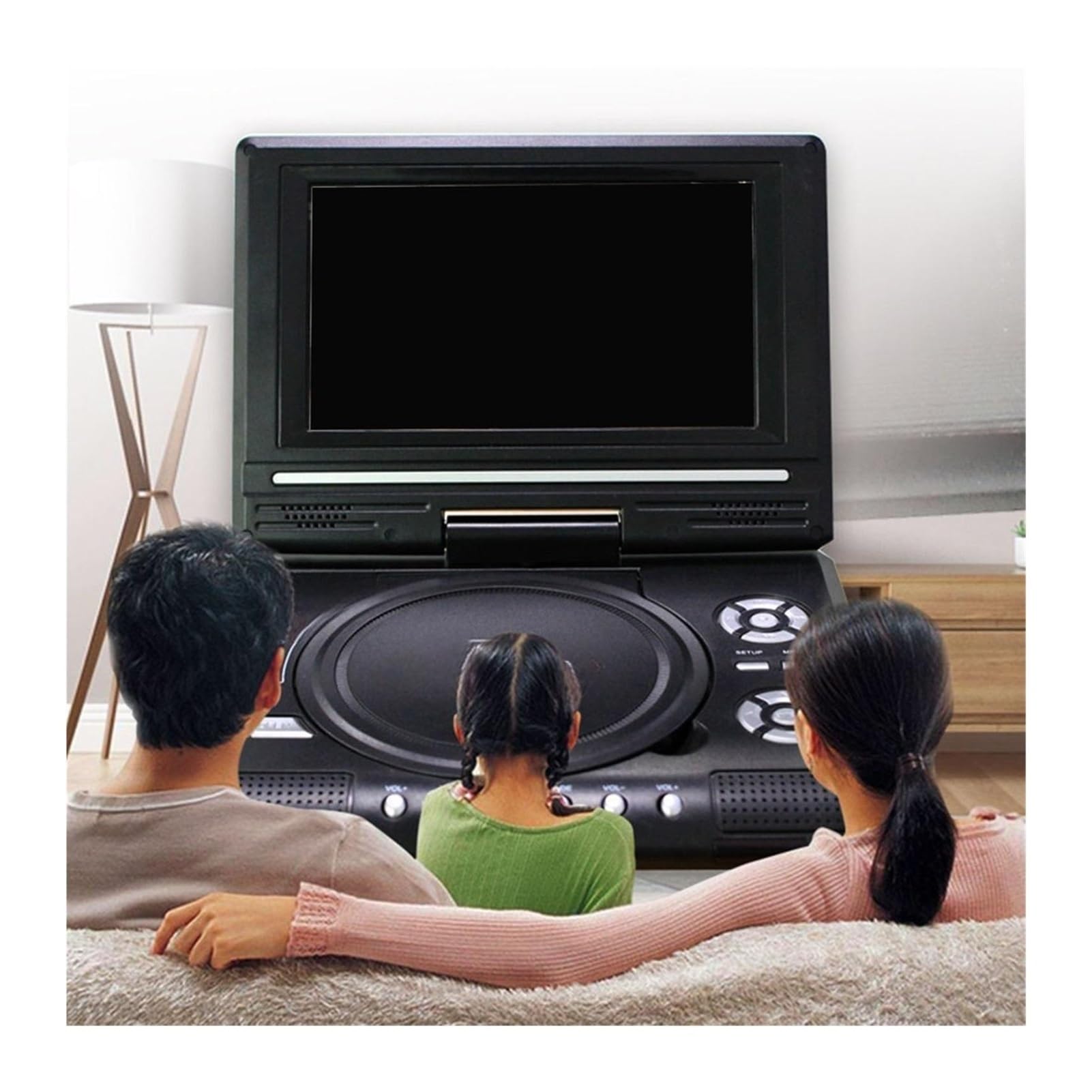 Lecteur DVD système multimédia Automobile 7.8 Pouces Lecteur de Haute définition VCD MP3 USB avec TV/FM/USB Portable et doté d'une Longue autonomie.