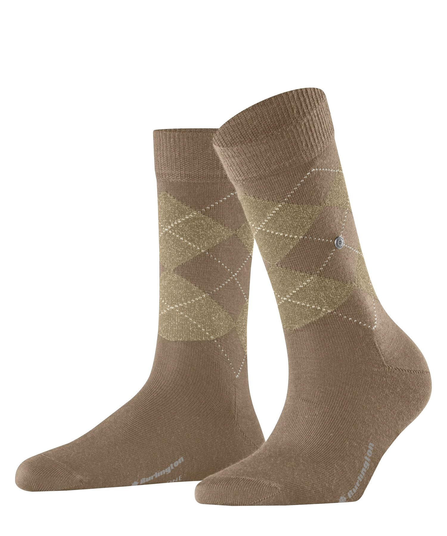 Burlington Women's Marron Socks Marylebone Lurex
