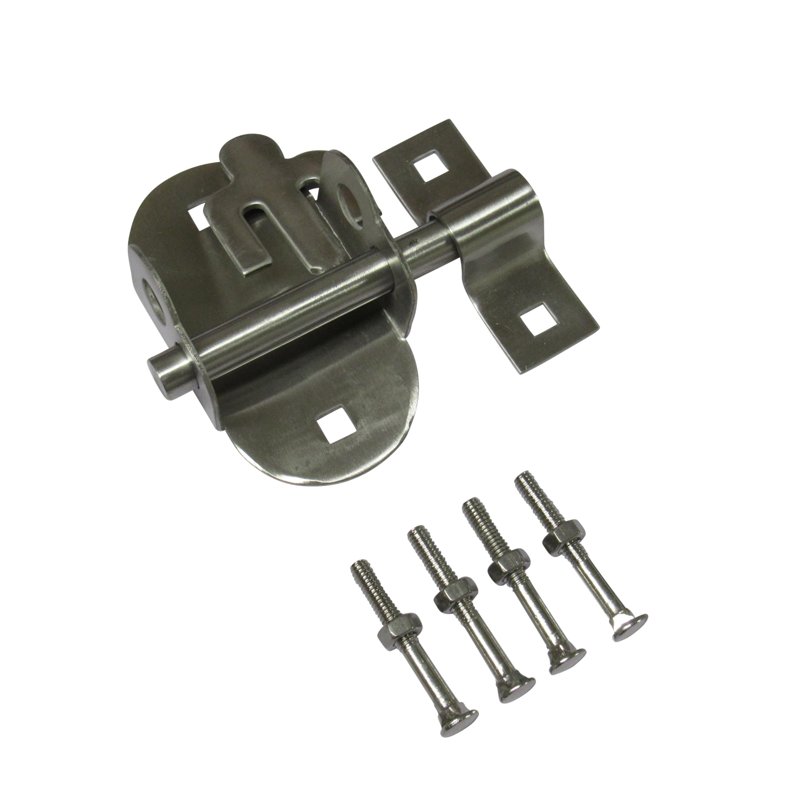Heavy Duty Brenton Pad Bolt Stainless Steel 4", 6" or 8" (Sliding Gate Lock Latch Secure)