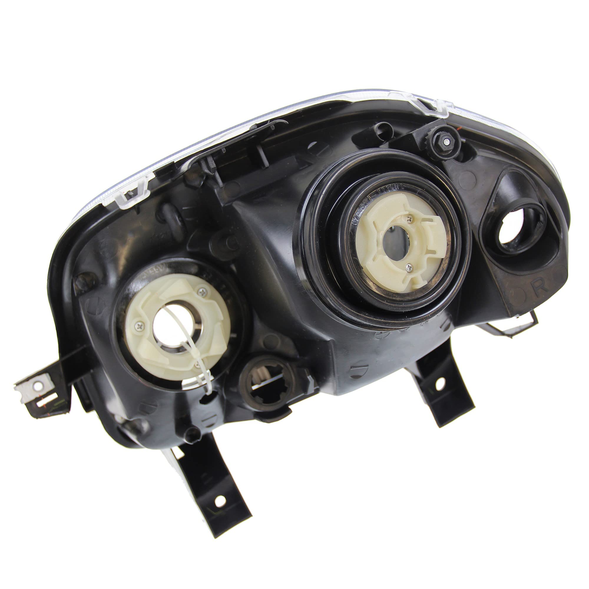 BESTPRICE 2x fari principali anteriori sinistro + destro H7 / HB3 senza servomotore, compatibili con RENAULT CLIO II (BB_, CB_)