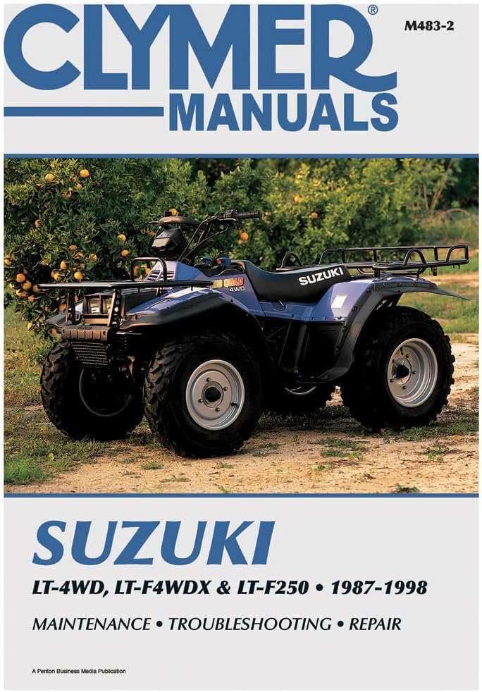 Clymer Repair Manuals for Suzuki LT300 KING QUAD 1990-1998
