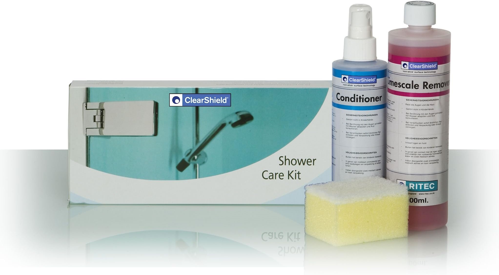 Aftercare Kit for Shower Glass