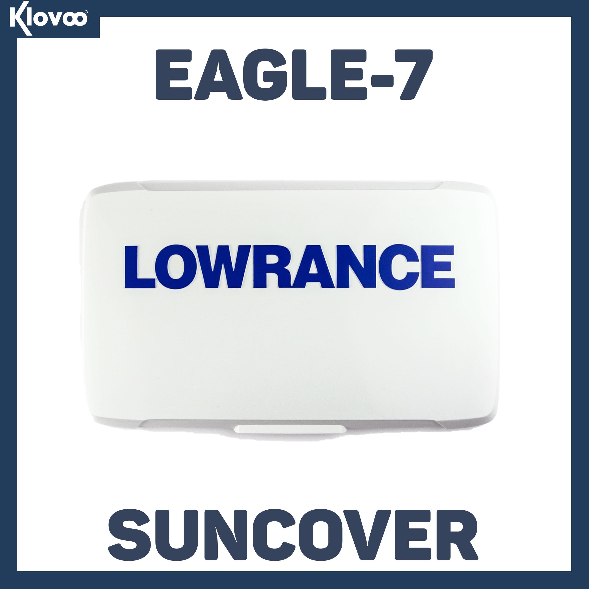 GPS-Echoland-Set mit Lowrance Eagle 7, Fishfinder GPS 7" IPS + Sonnenblende inklusive, mit oder ohne HDI oder SplitShot HD