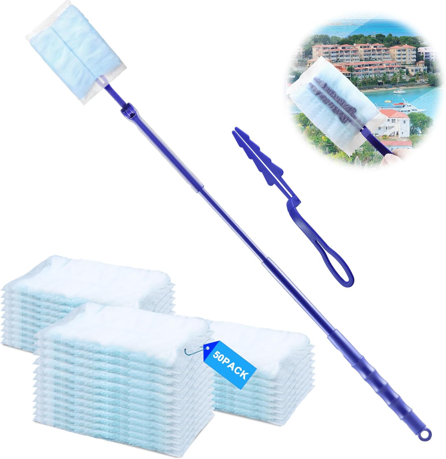 UQTUKO 30 Stück Staubmagnet Nachfüllpack Für Swi Produktbild-Vorschau 5