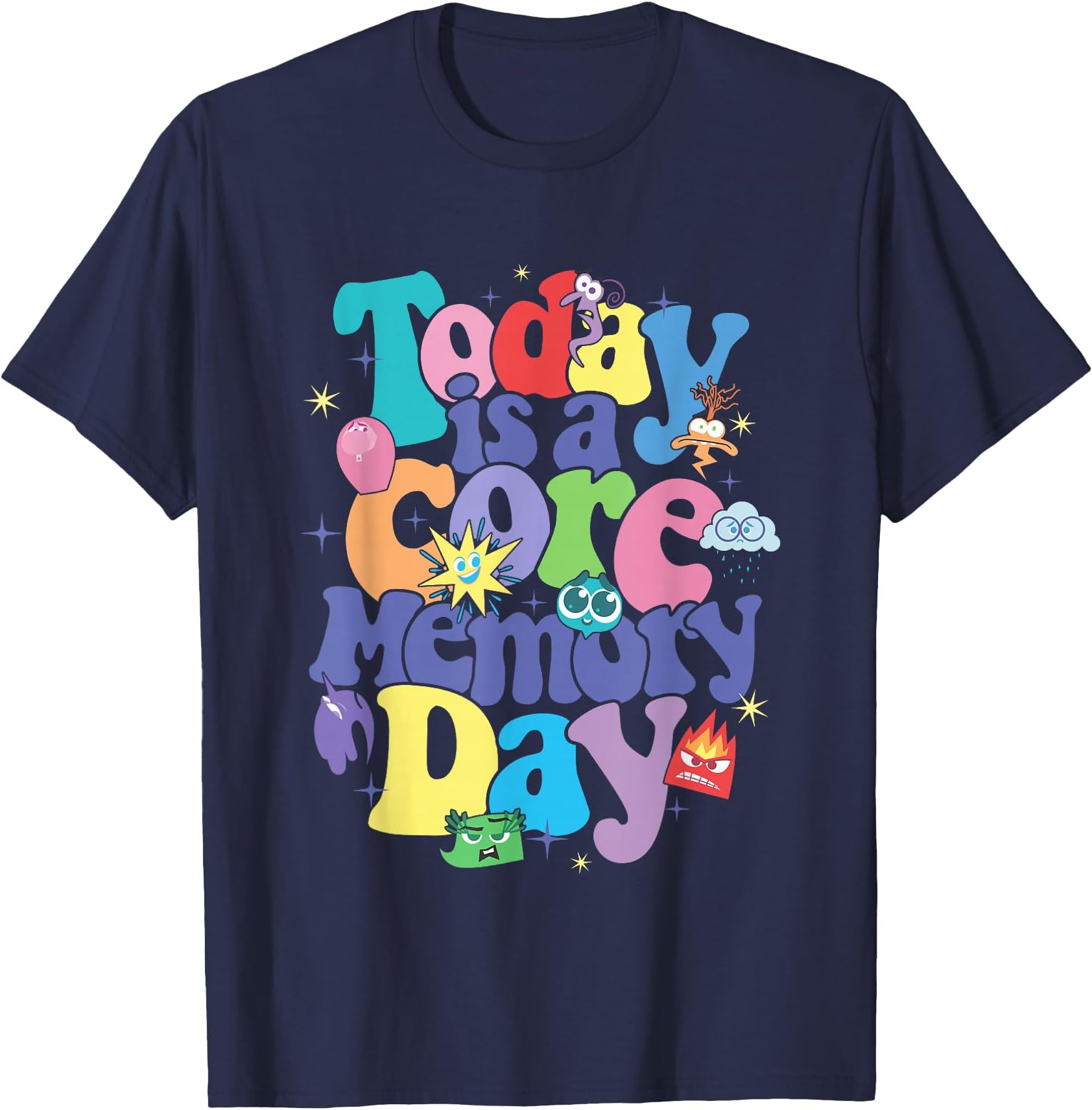 Pixar Inside Out 2 Today is A Core Memory Day Poster T-Shirt