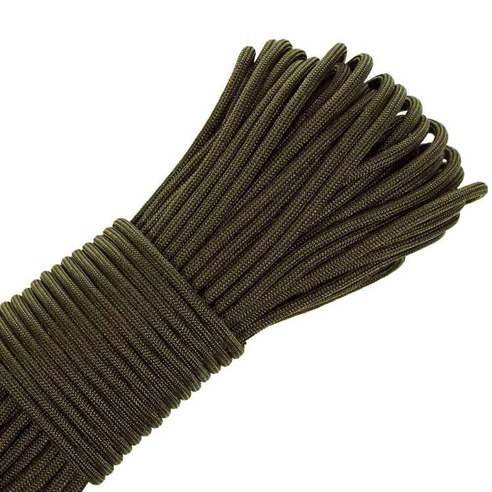 Paracord Planet Nylon 750 Paracord – Genuine Mil Spec Military Paracord – 750 Pounds of Tensile Strength – 100 Feet in Length (Foliage Green)