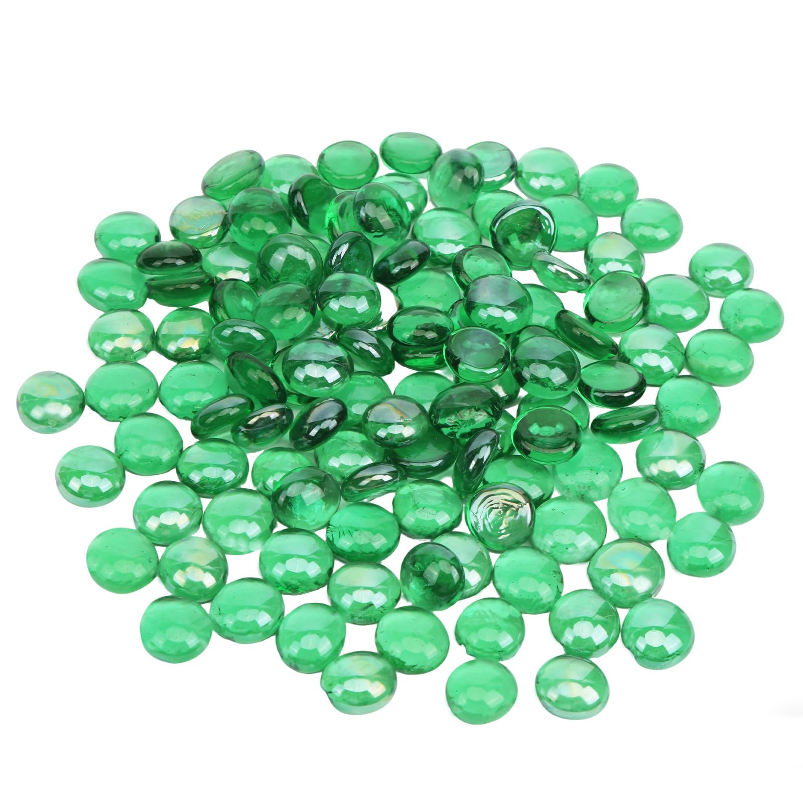 Billes en verre vertes pour stabiliser vos vases et caler vos bougies