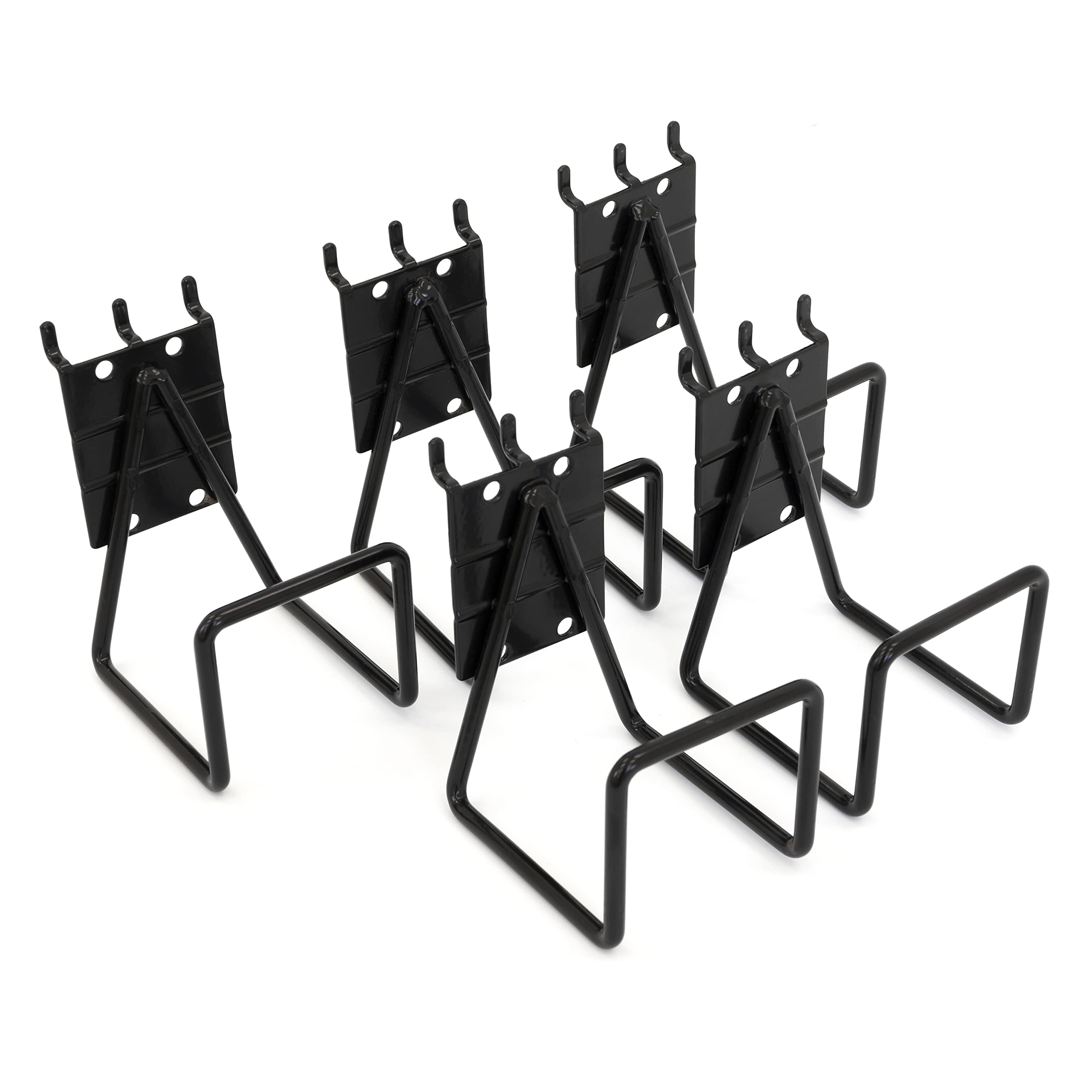 VICTORY DISPLAY & STORE FIXTURE MFG Heavy-Duty Power-Cord Garage Utility Hook fits Both Slatwall and Pegboard, Pack of Three or Five (Quantity 5) (5)