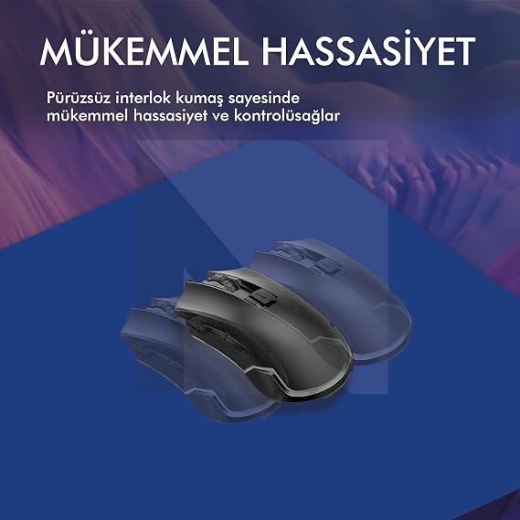 Gaming Oyuncu Mouse Pad, Kaymaz Taban Gamer Mousepad, Masa Koruyucu Masa Matı, Ofis Tipi Klavye ve Fare Altlığı (Mavi, 80x40 cm - XL)