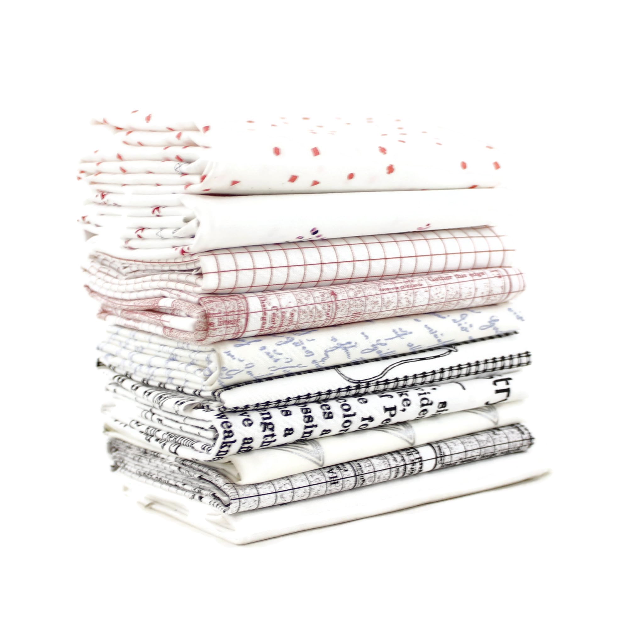 Low Volume Scrap Bag (Approx 2 Yards) by Mixed Designers - Southern Fabric DIY Quilt Fabric