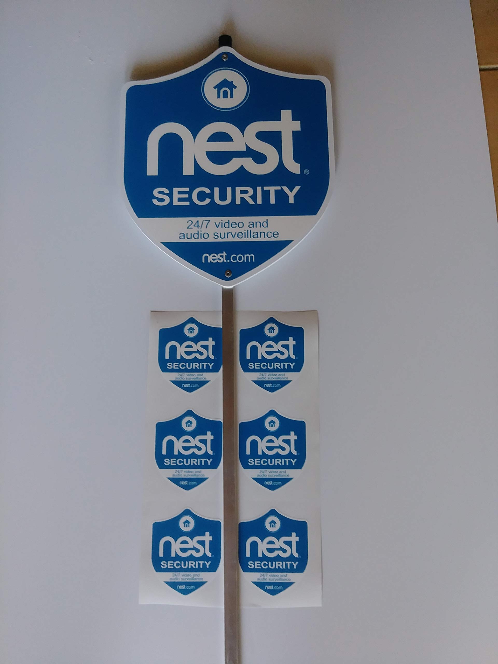 Nest Security Window Stickers 2025