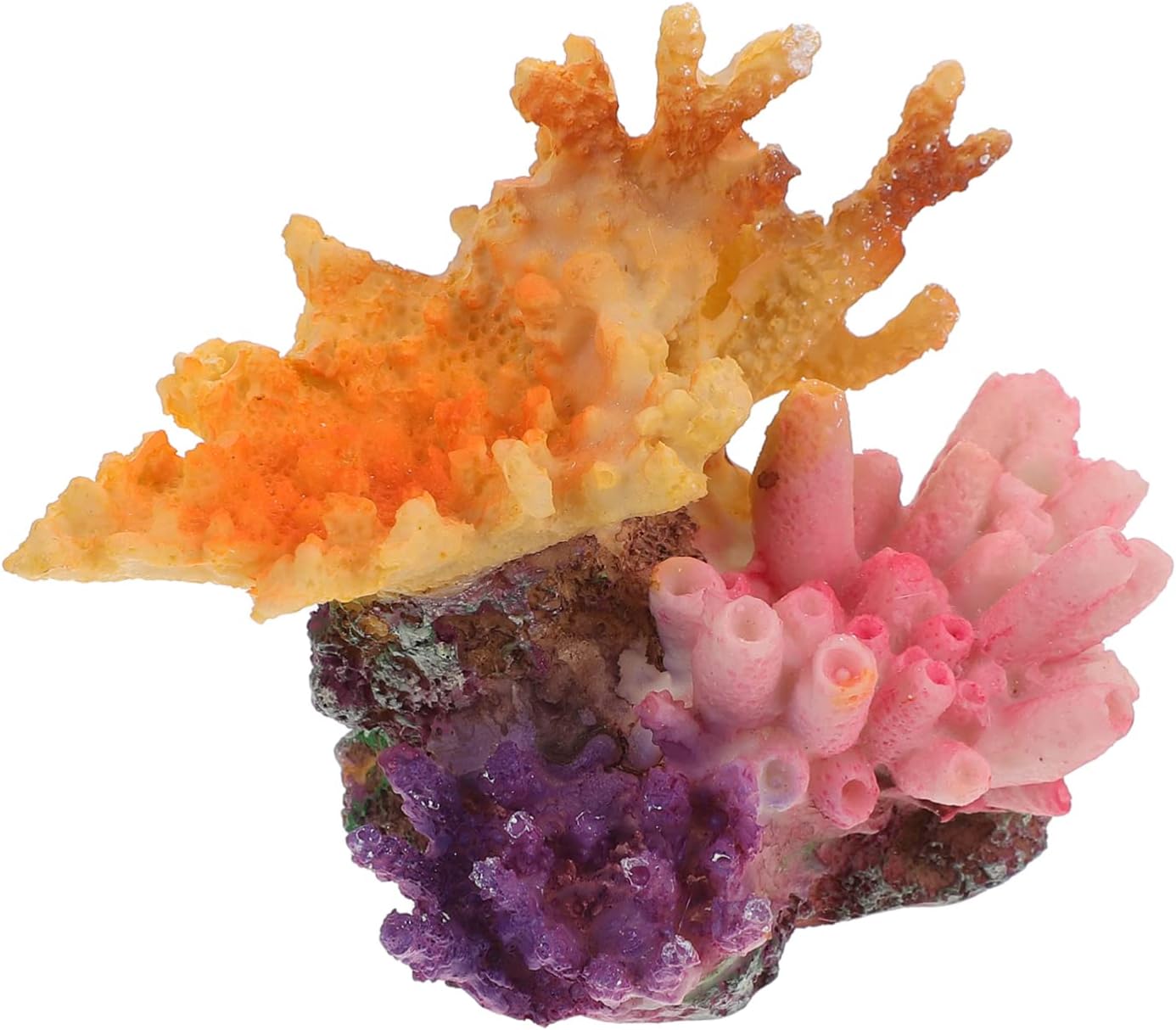 Faux Fish Tank 3pcs Artificial Coral Aquatic Plant Aquarium Coral Decor Small Coral Decor Fish Aquarium Decoration Housewarming Home Decoration Home Coral Tree
