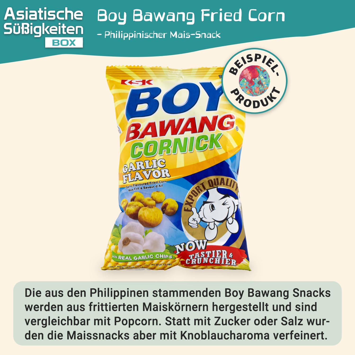 Asiatische Süßigkeiten Box mit über 30 Snacks - Asia Candy Mix mit Chips, Schokolade, Crackern und Keksen aus Korea, Taiwan, Japan, China, Thailand, Indien uvm. - Probierbox Spezialitäten aus Asien