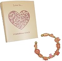 Vista 38 de B4U Signature Faith-Based Scripture Charm Bracelets Wear Your Faith, Live the Word, Stay Inspired