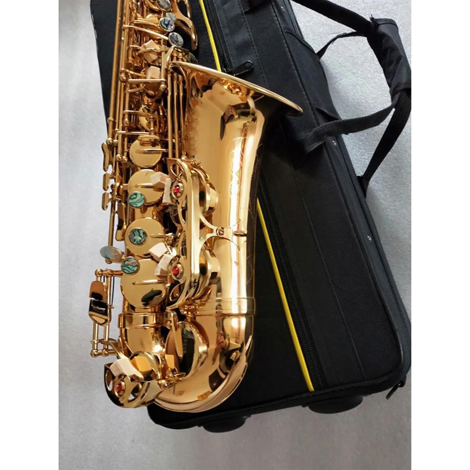 E Saksofon Altowy Instrument Muzyczny Profesjonalny Saksofon Z Ustnikiem profesjonalny Saksofon