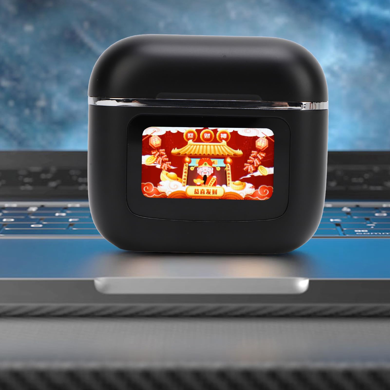 Gedourain Auricolari per Traduttore di Lingua Touchscreen Auricolari Wireless con Cancellazione del Rumore per Viaggiatori 5.3 Multifunzionale in