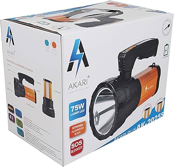 Akari AK-007 14 Piece Ultra Bright Plastic External SMD Torch with Akari AK-007 14 Piece Ultra Bright Plastic External SMD Torch with