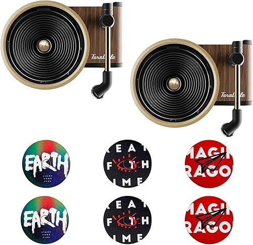 2 piezas de ambientadores de aire para automóvil, ambientadores automáticos retro para mujeres, cubierta de álbum, difusores de perfume para