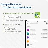 Yubico - YubiKey 5 NFC Bundle (USB-A + USB-C) - Multi-Factor authentication (MFA) Security Key and passkey, Connect via USB or NFC, FIDO Certified - Protect Your Online Accounts - 6