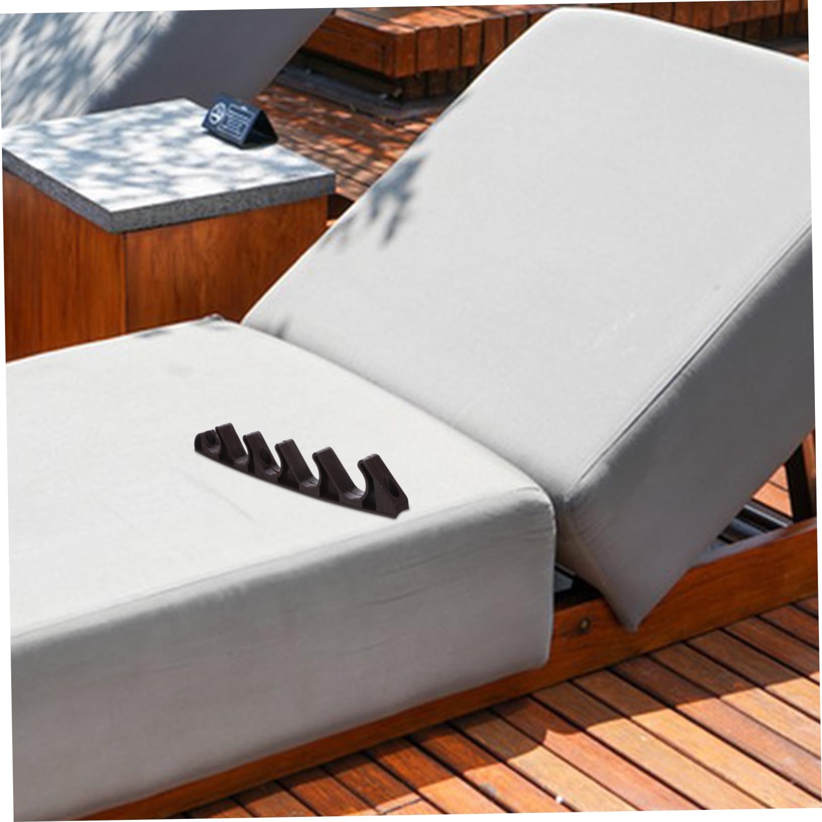 8 Piezas de Soporte de Ajuste para Tumbonas Plegables de Nylon Diseño Compacto y Ángulo Reclinable Ajustable para Actividades al Aire Libre y Picnic