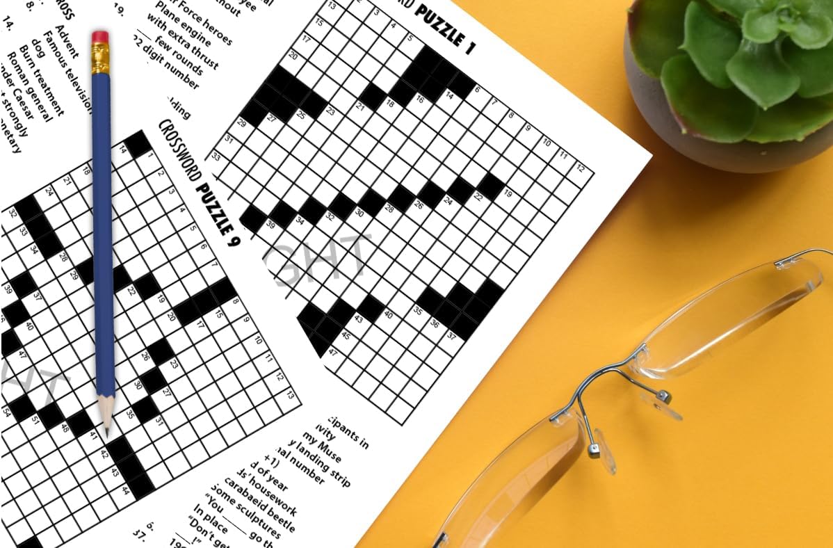 ZOCO - 250 Custom Large Print Puzzle Book Gift Packs - Each Pack has (1) Word Search, (1) Crossword, (1) Sudoku, (1) Pencil - VOL. 1 - Handout & Promotional Item for Hospitals, Senior Centers