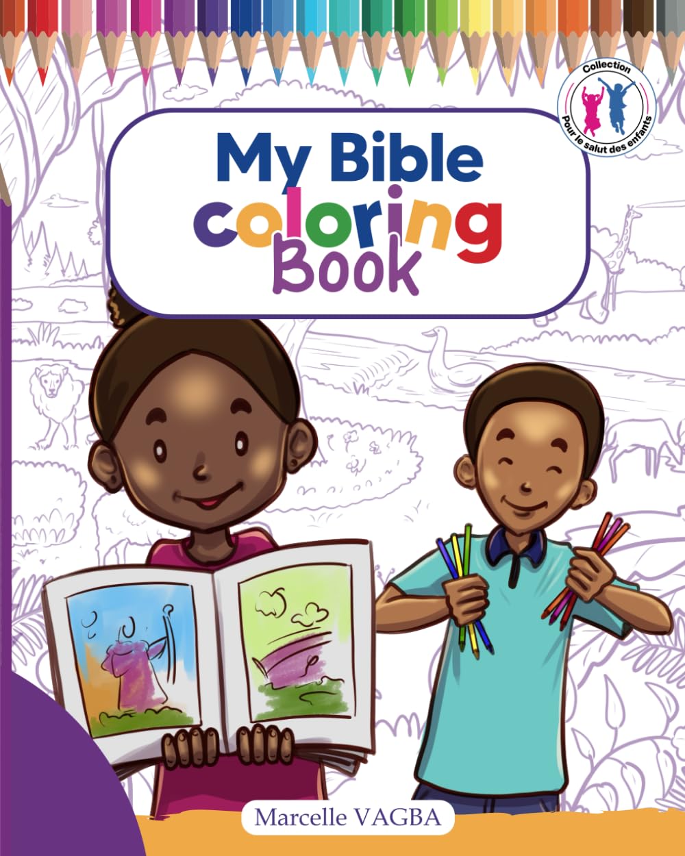 My bible coloring book vagba marcelle 9782919543267 amazon books