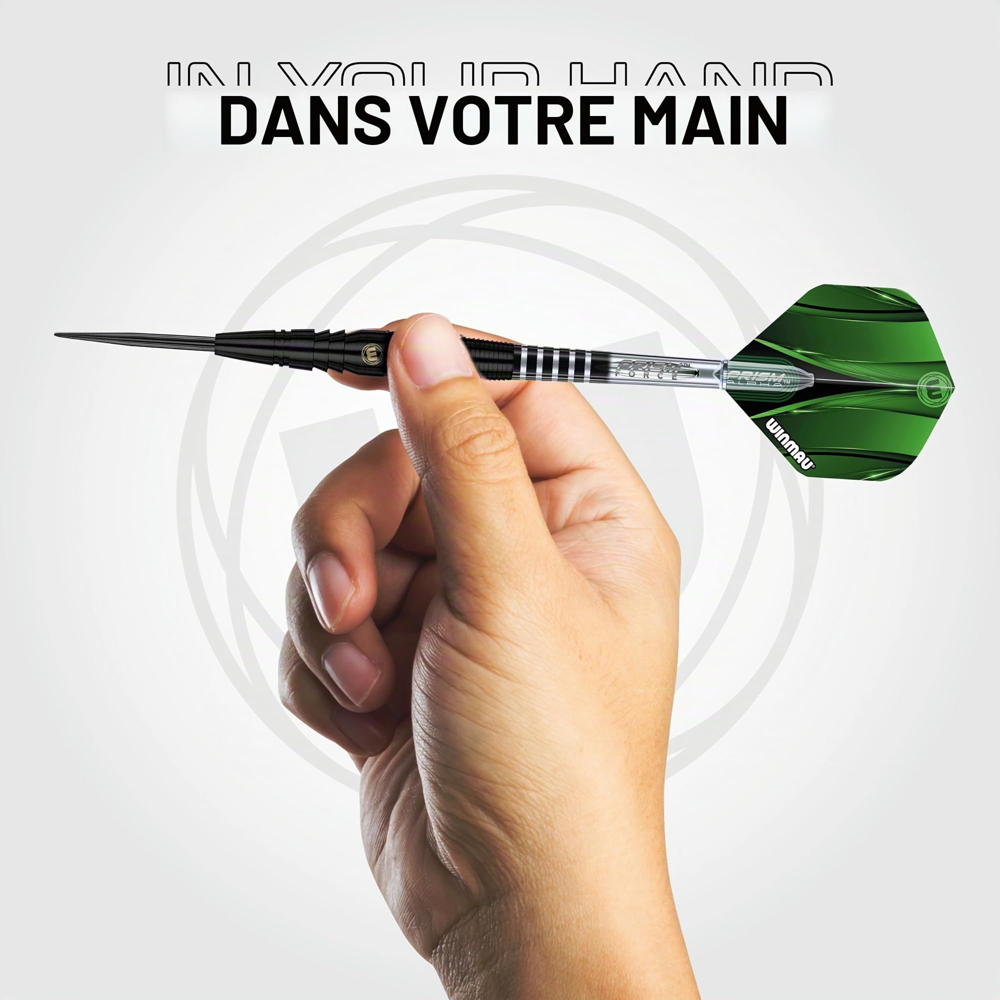 WINMAU Sniper Black 90% - Fléchettes Pointe Acier 24g