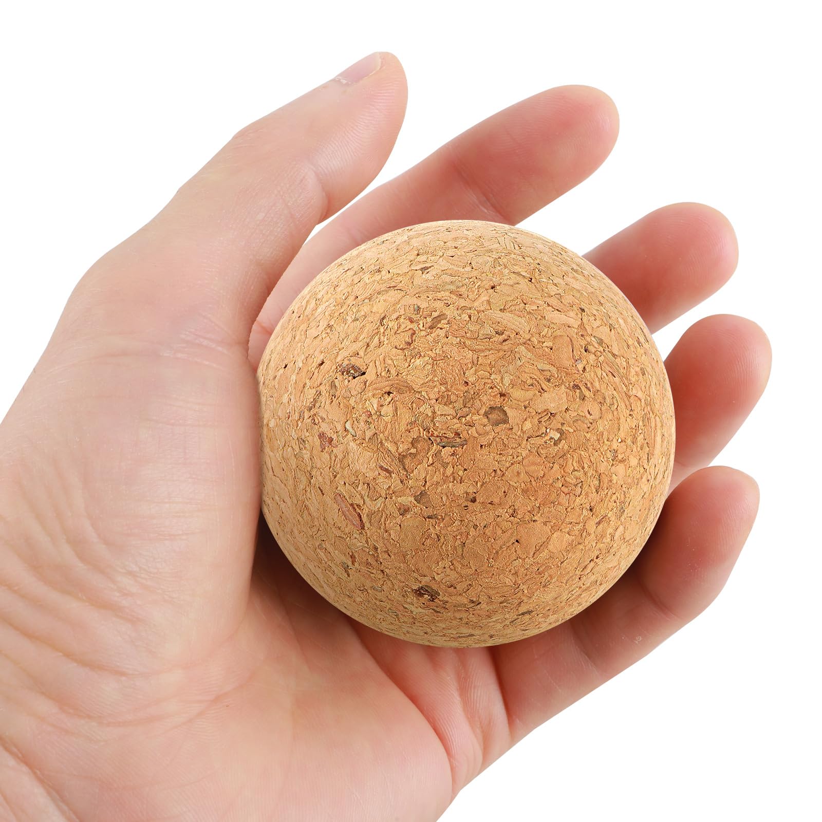 2 Stück Weinkorken Kugel Holzkugel Flaschenkorken, Ersatz für Wein Dekanter und Karaffe Flaschen, Set von Premium-Weinkorken Deckel Stopper Ersatz (2,4 Zoll / 6,1 cm)