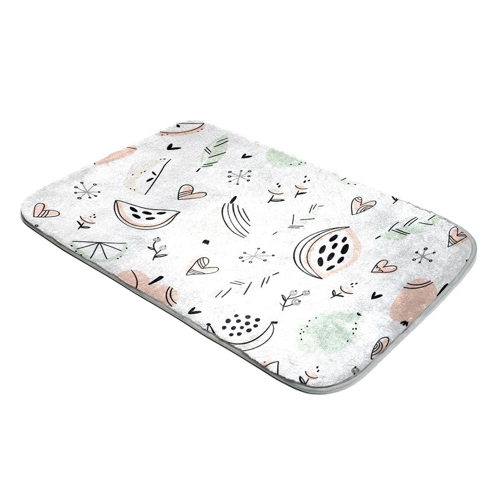 Tapis à poils longs doux fausse fourrure feuille de pastèque anti-froid pour sol moderne