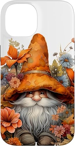 Miniatura 4 de Funda para iPhone 12 Pro Max Happy Fall Gnomo Hojas de otoño