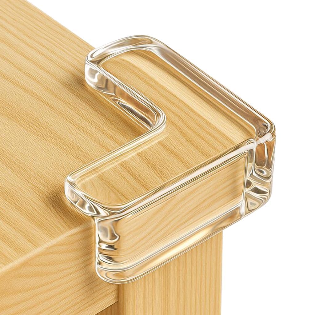 Rster Silicon Corner Protector for Sharp Edges, Table Corners Edge Protector, Baby Proofing Edge & Corner Guards