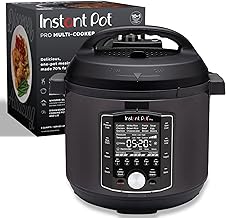 Instant Pot Pro 10-in-1 Pressure Cooker, Slow Cooker, Rice/Grain Cooker, Steamer, Sauté, Sous Vide, Yogurt Maker, Steriliz...