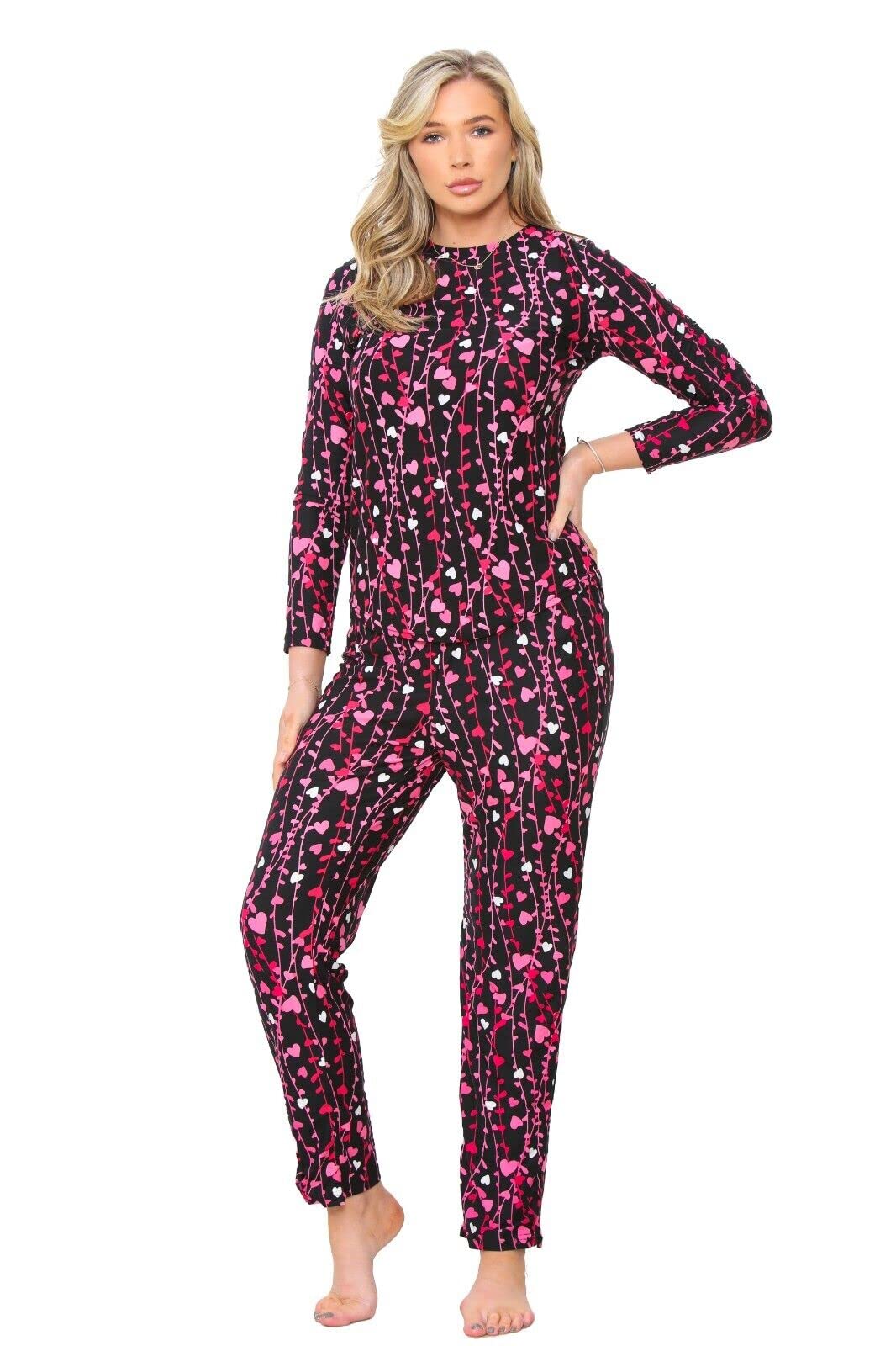 Ucex High Street Brand Long Sleeve Pyjama Sets For Women