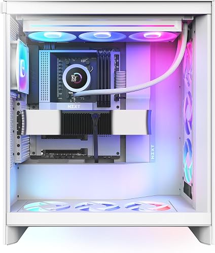 NZXT Kraken Plus 360 RGB - 360mm AIO CPU Cooler, LCD - White - 4