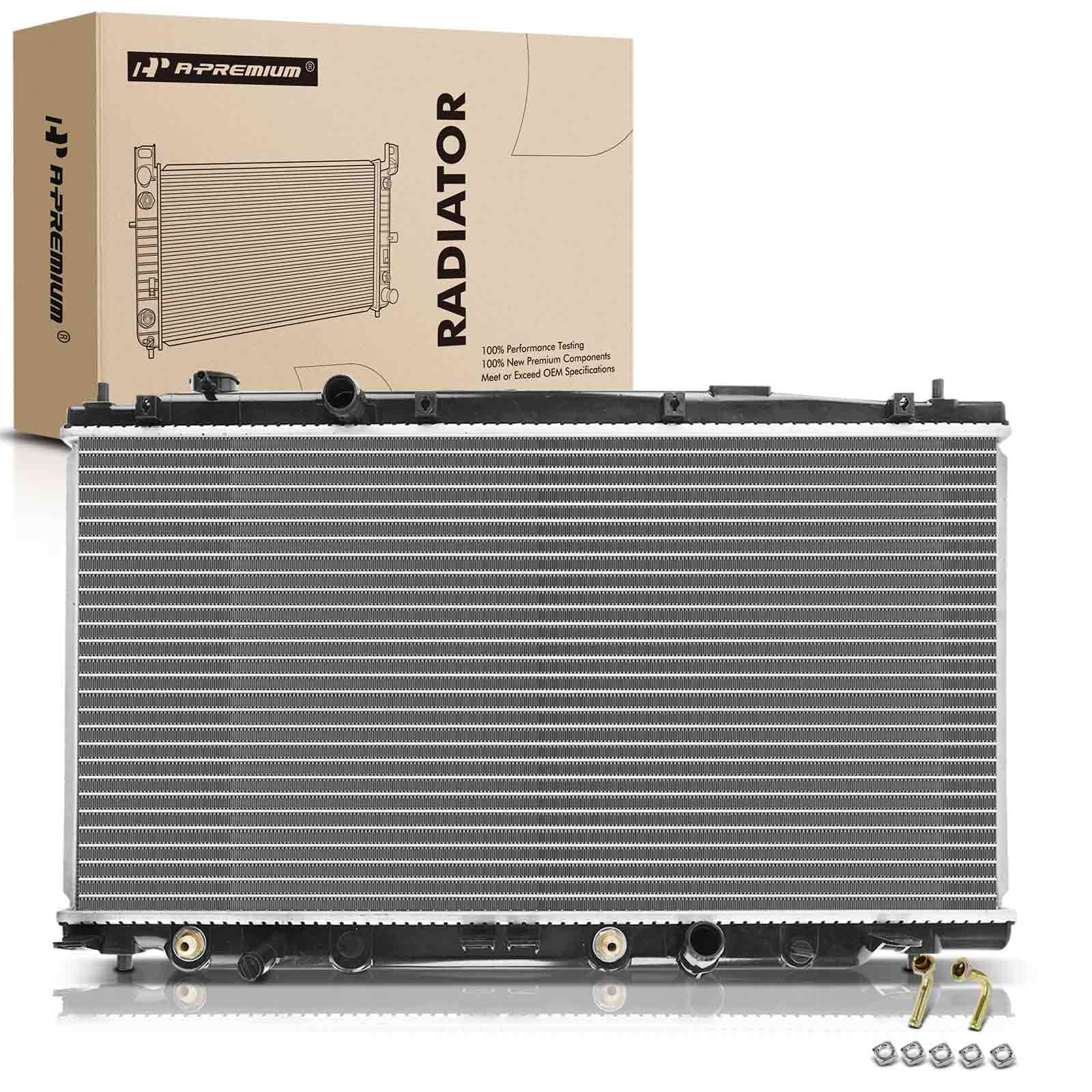Photo 1 of A-Premium Engine Coolant Radiator Assembly with Transmission Oil Cooler Compatible with Honda Fit 2009 2010 2011 2012 2013 L4 1.5L, Replace# 19010RB1J51