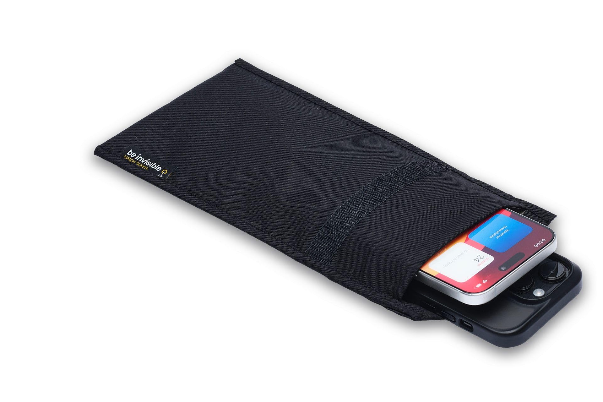 Etui ochronne na telefon komórkowy Faraday, torba ekranująca, blokada sygnału, ochrona przed hakowaniem, lokalizacją i Keyless-Go RFID do smartfona, kart kredytowych i kluczy