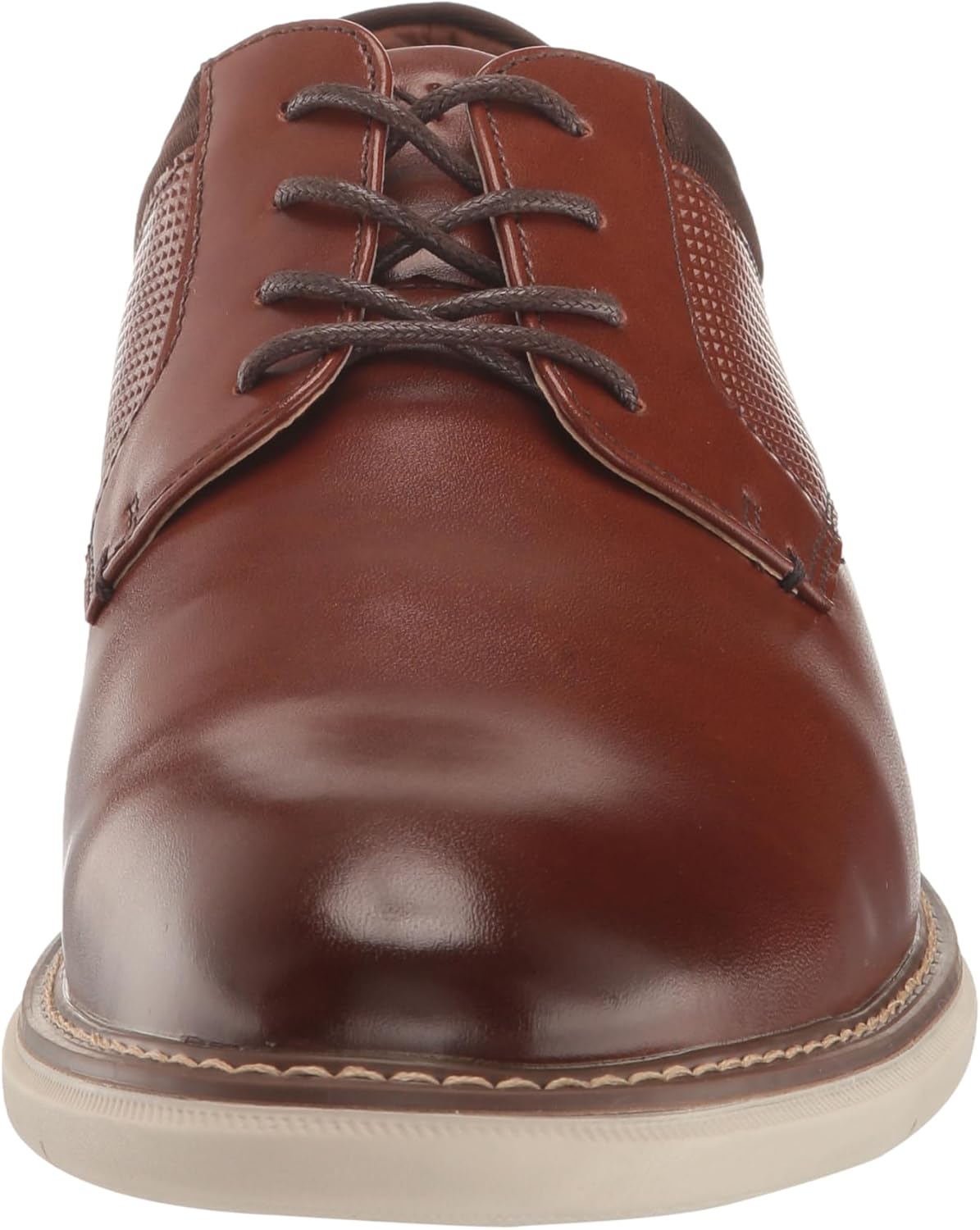 Nunn Bush Mens Chase Plain Toe Oxford Contemporary Lace Up