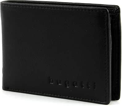bugatti portafoglio Wallet With Flap Black nero Portafogli