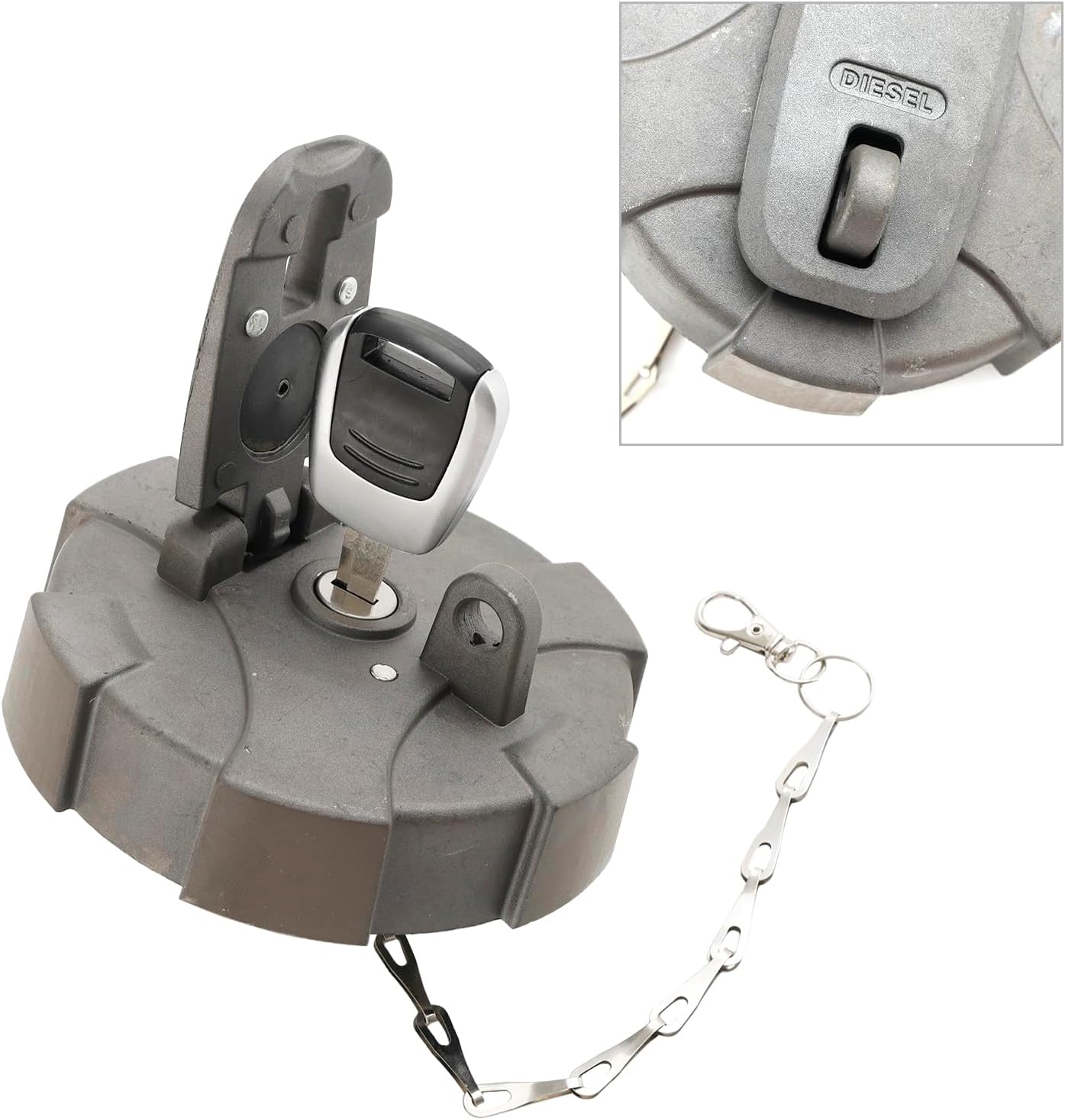 Areyourshop Fuel Gas Tank Cap 32M9-02130 31M9-02130 Fuel Cap for Hyundai 9-Series Excavator R140W9 R140W9A R1200-9 R140LC9 R140LC9S R145CR9 R160LC9 R160LC9S R180LC9 R180LC9S