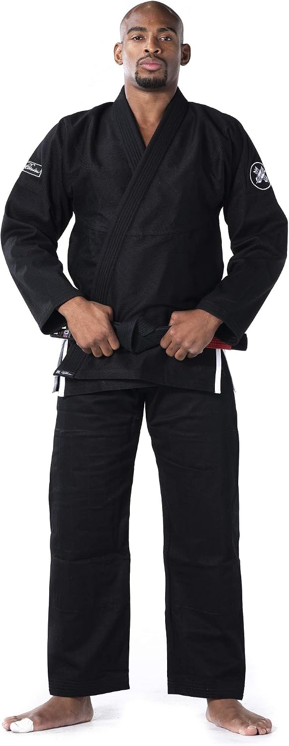 Ronin Signature BJJ Gi Uniform – Premium Light Pearl Weave for Jiu Jitsu