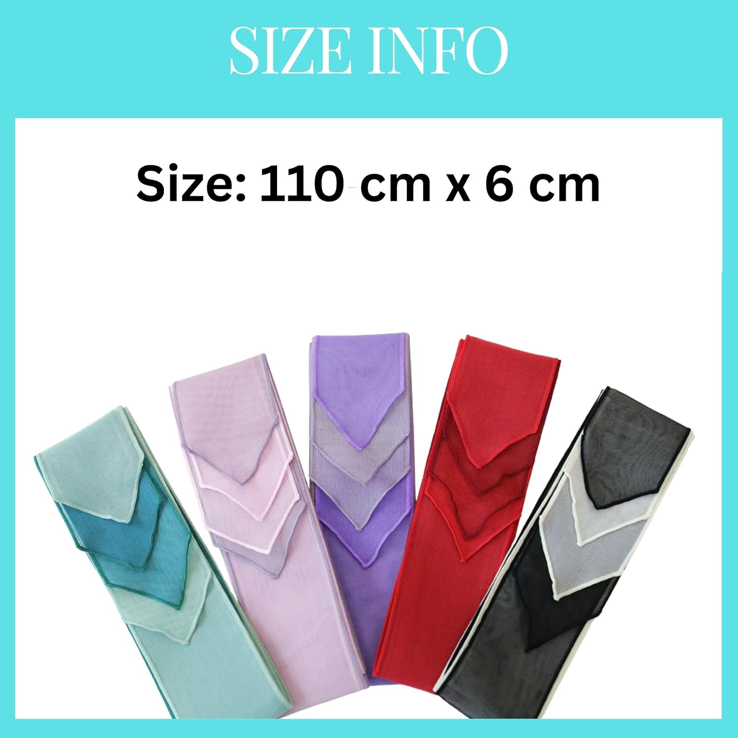 Sheer Hanbok Hair Ribbon – Lightweight Korean Traditional Style Scarf Accessory for Women, Versatile Wrap for Hair, Neck & Bags – 5 Colors (Pink)