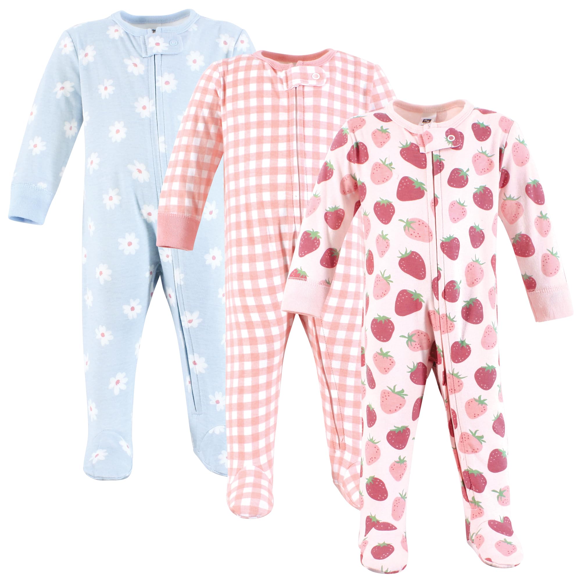 Hudson Baby Unisex Baby Cotton Sleep and Play