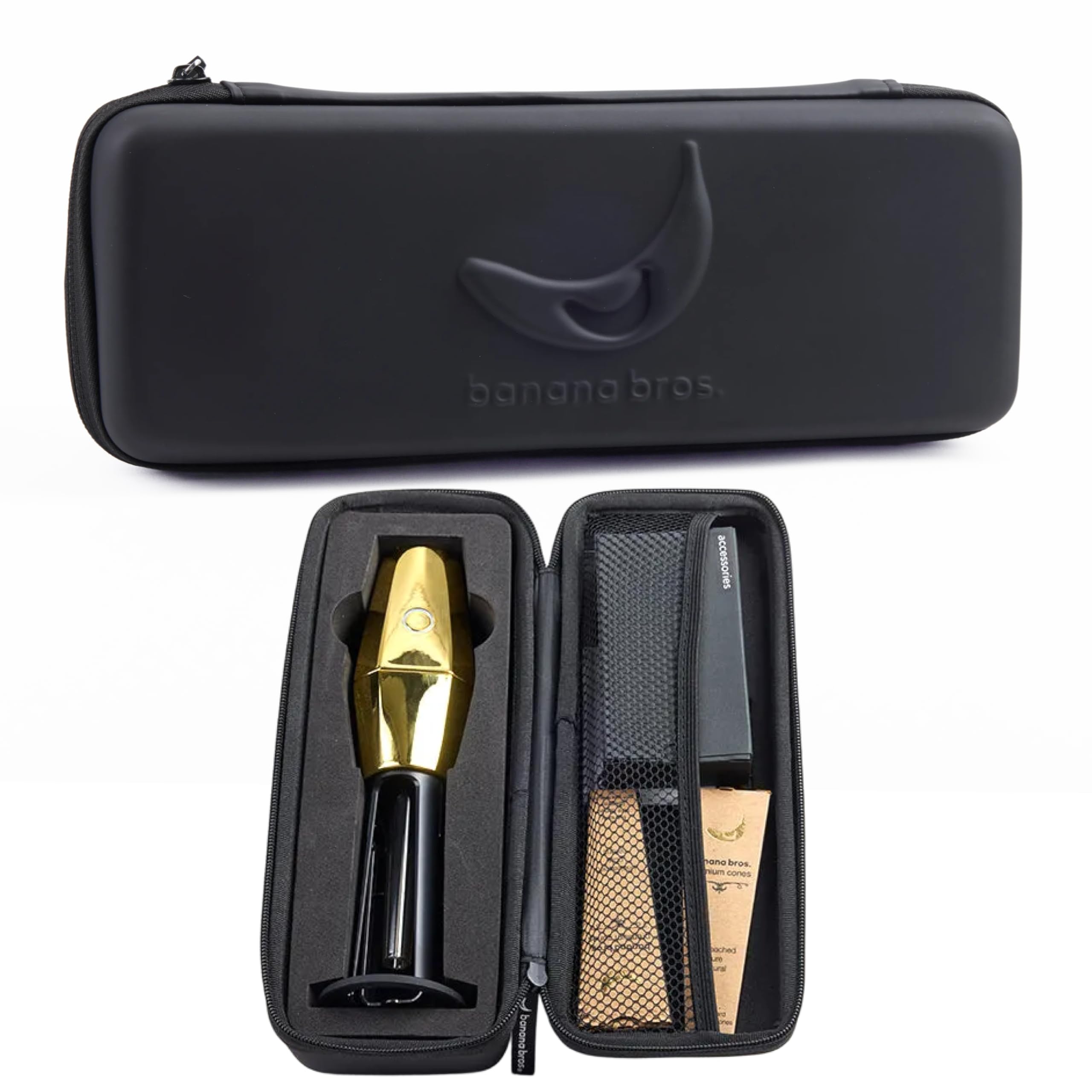 Banana Bros – OTTO Carrying Case – Travel Pouch for OTTO Grinder, O-Tube, and Accessories - Black