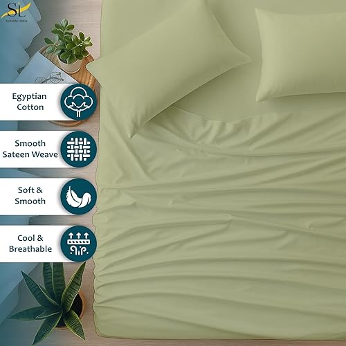 Miniatura 10 de Sábanas para caravana, litera matrimonial de 34 (48 x 75) pulgadas, bolsillo de hasta 10-12 pulgadas de profundidad, 100% algodón egipcio, juego de