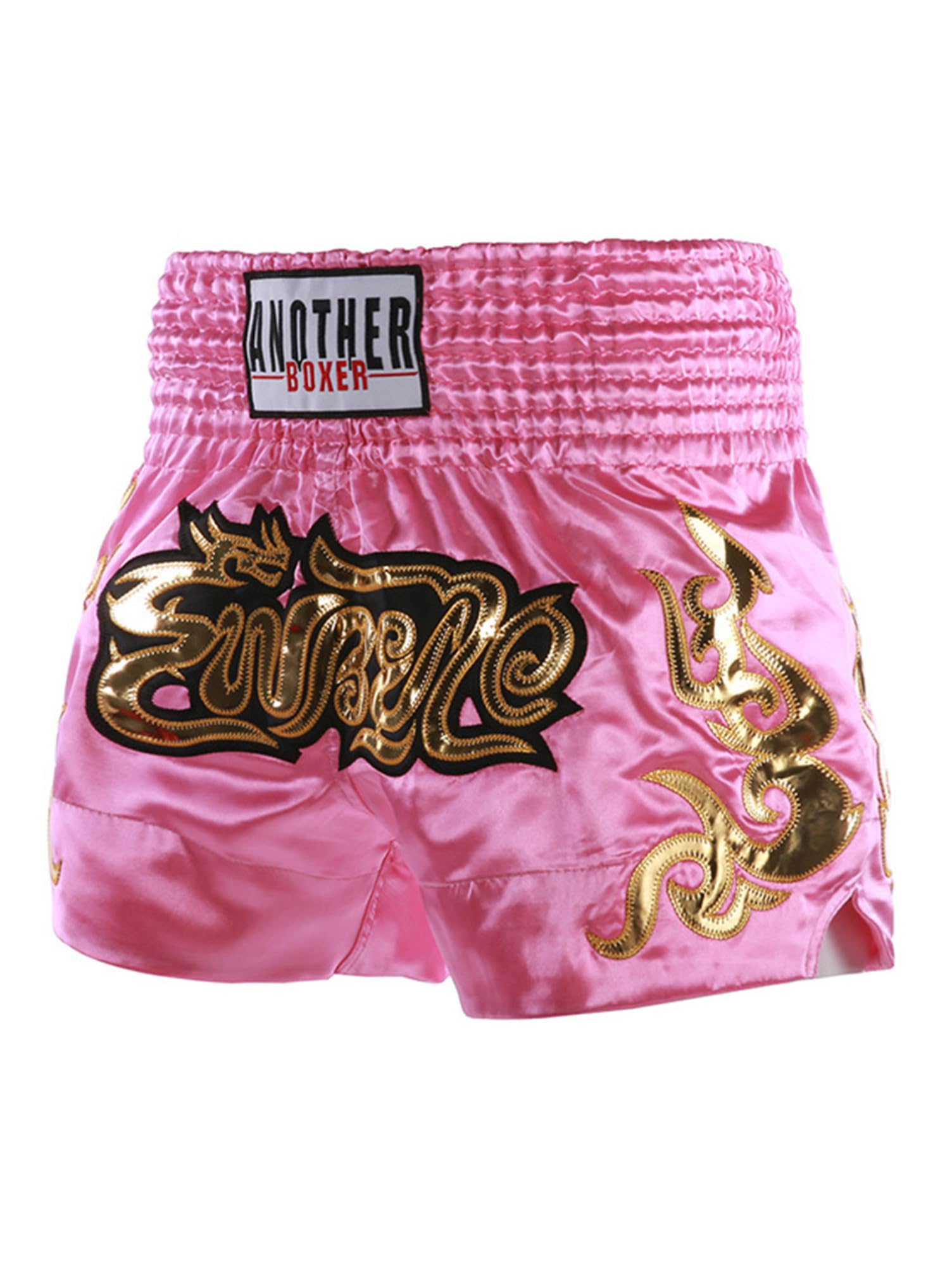 Pantalones Cortos Muay Thai para Niños Uniforme de Boxeo Ropa Deportiva