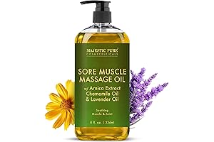 SheaMoisture Arnica Sore Muscle Massage Oil: Multipurpose, Instant Absorption, Full-Body Relief