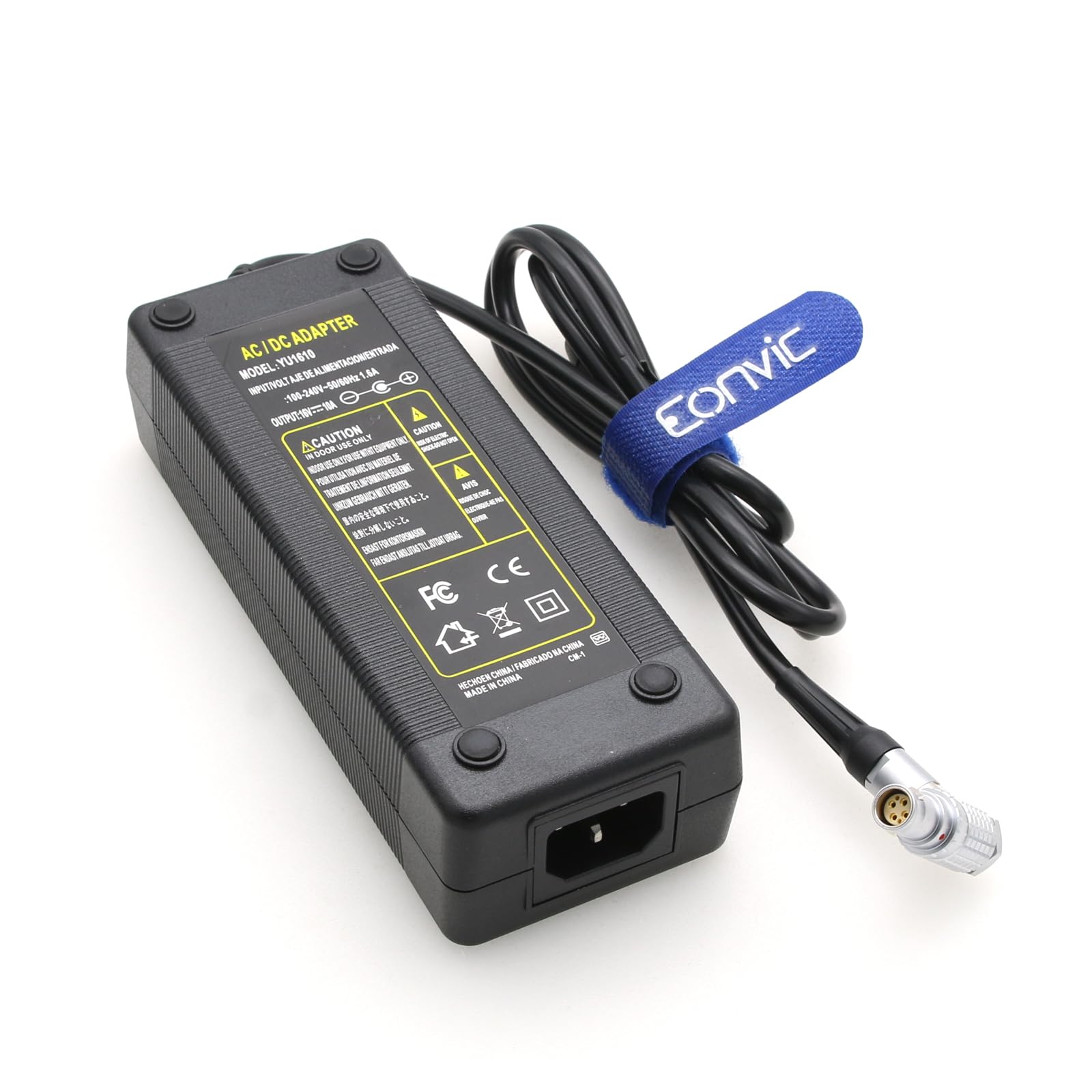 16V 10A 6 Pin Femmina Ad Angolo Retto AC DC Adattatore di Alimentazione Caricabatterie per RED Epic Scarlet DSMC2