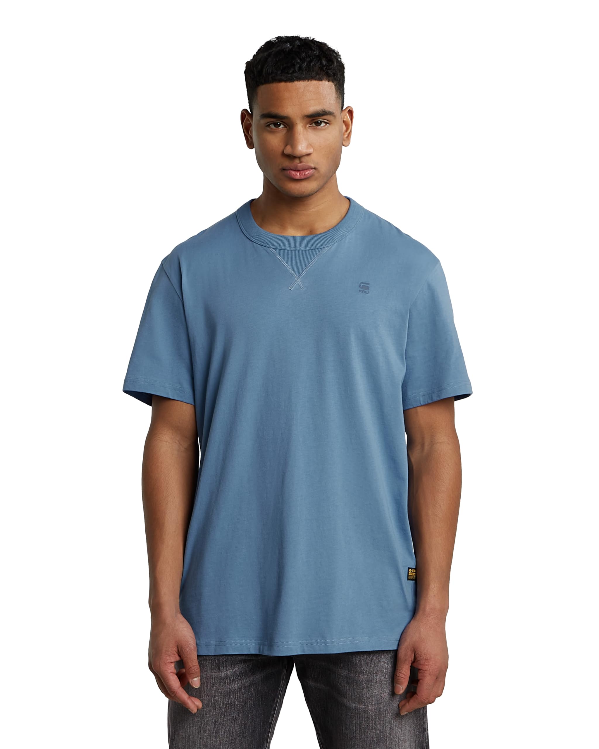 G-Star Men's Dutch Blue D24449-336-G989 Nifous T-Shirt, Xs