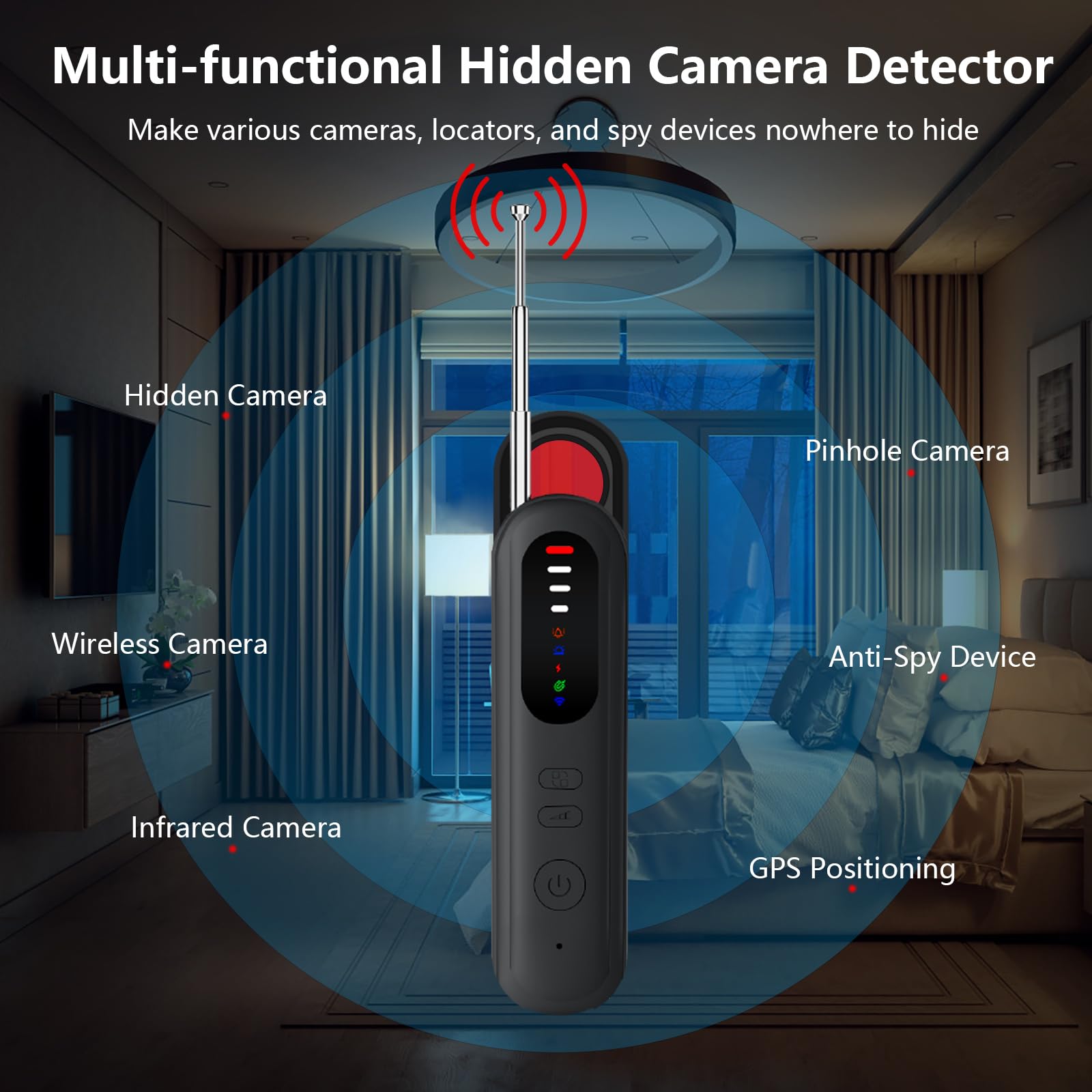 Hidden Camera Detector - Protect Your Privacy -2 Hidden Camera Detector - Protect Your Privacy -2