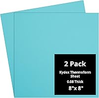 Vista 89 de Kydex Sheets - Solid Color DIY Kit for Crafting Holsters, Sheaths, and Mag Pouches - (8x8, 8x12, 12x12), Premium Thermoform Sheets - Thick, Durable